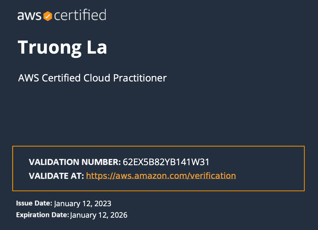  AWS Certified Cloud Practitioner